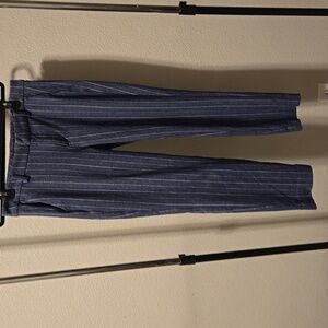 Liverpool Navy Pinstripe Dress Pants